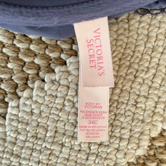 Victoria's Secret Purple Racer back Bra 34C - Picture 3 of 3